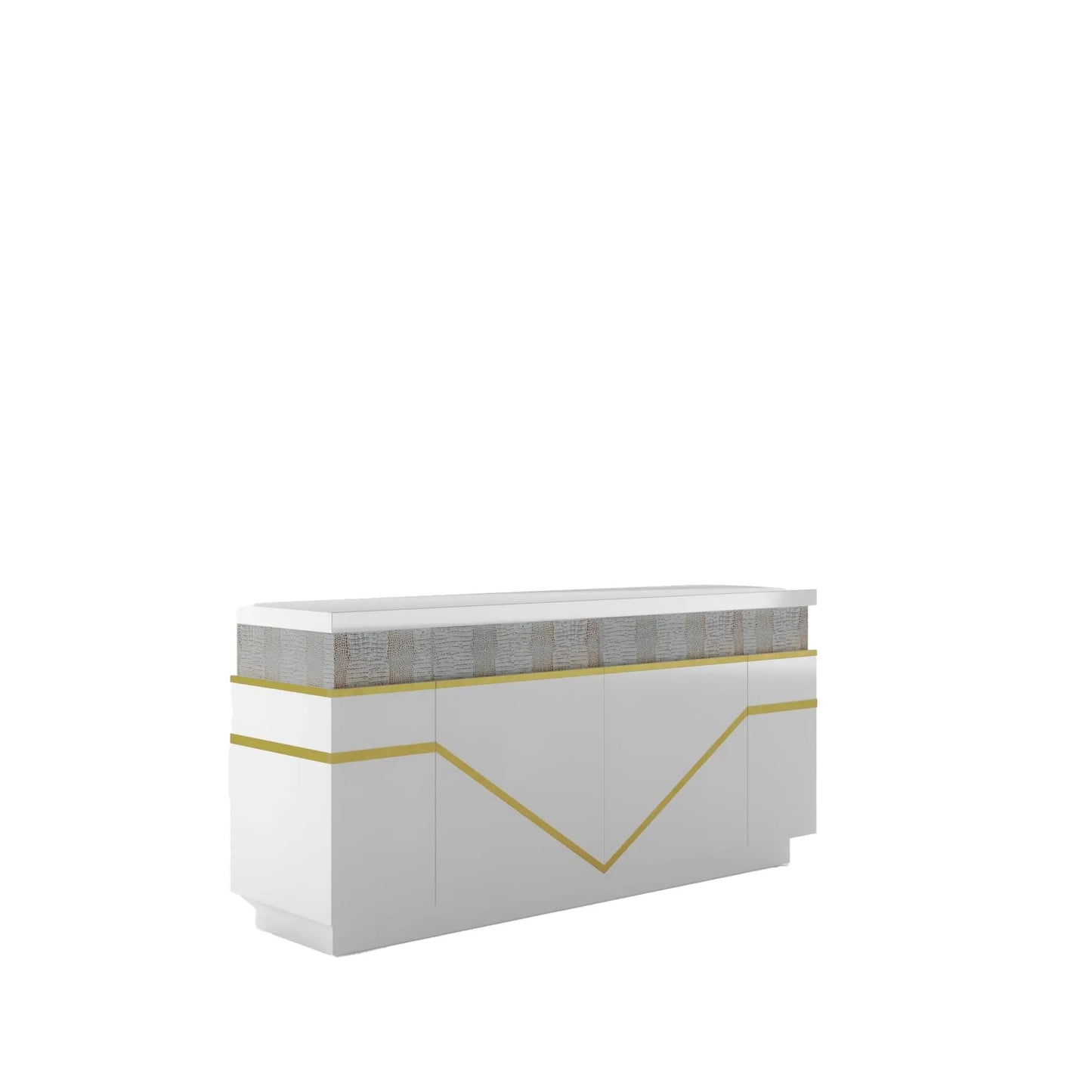 Elisa Sleek Buffet in White