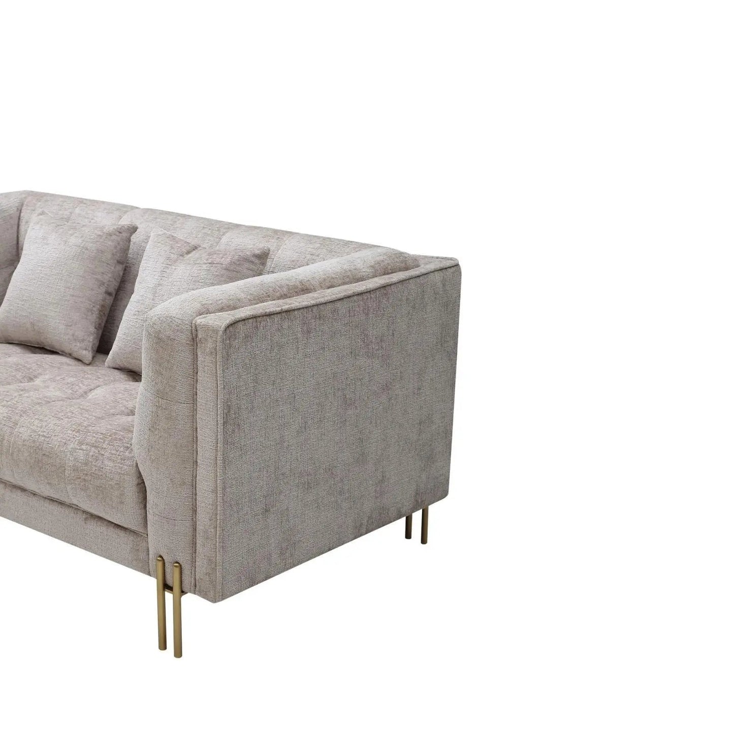 Federico Stylish Sofa Set – Taupe