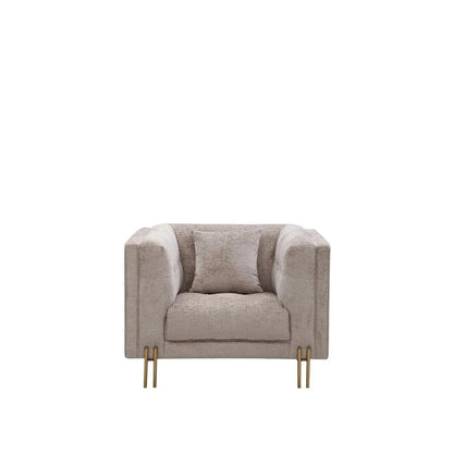 Federico Taupe Roberto Grassie Sofa Set
