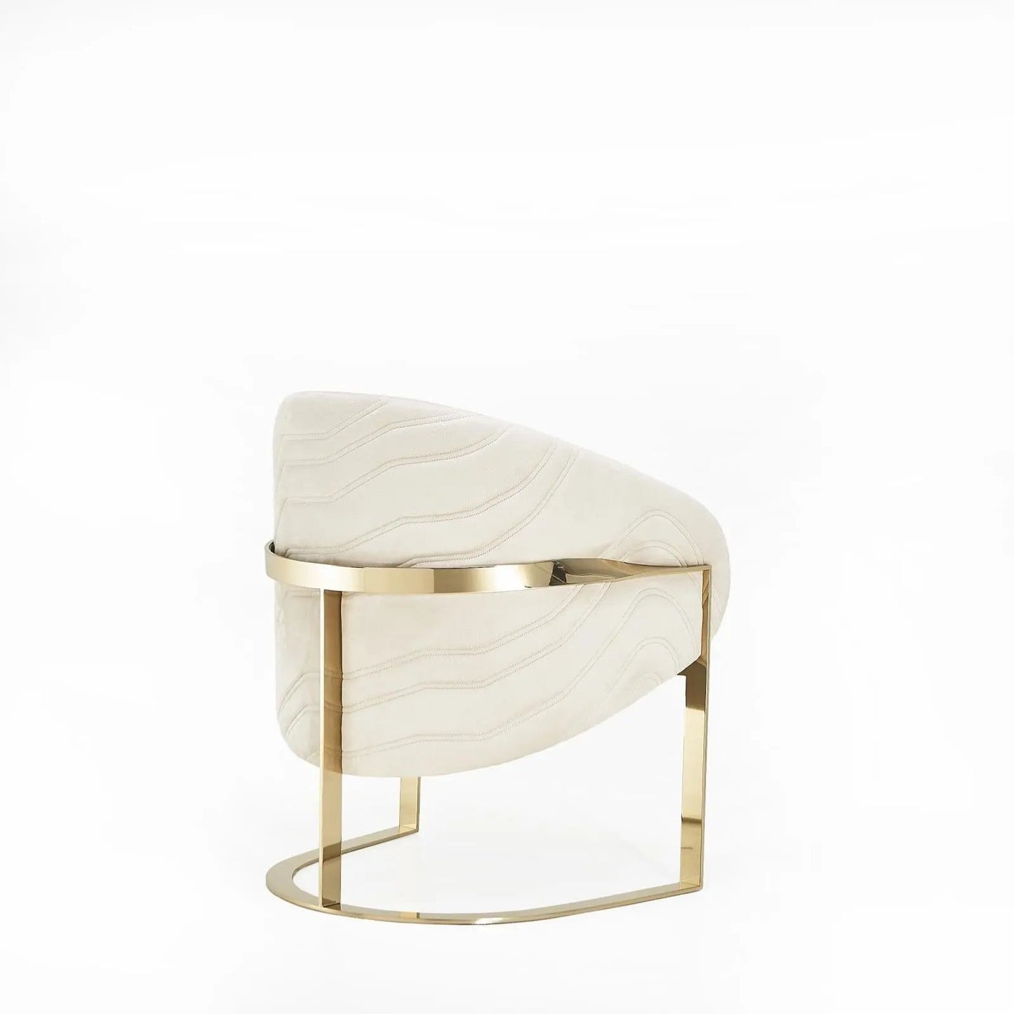 Florence Champagne Gold Classic Dining Chair