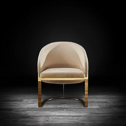 Florence Champagne Gold Classic Dining Chair
