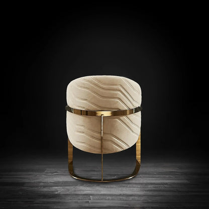 Florence Champagne Gold Classic Dining Chair