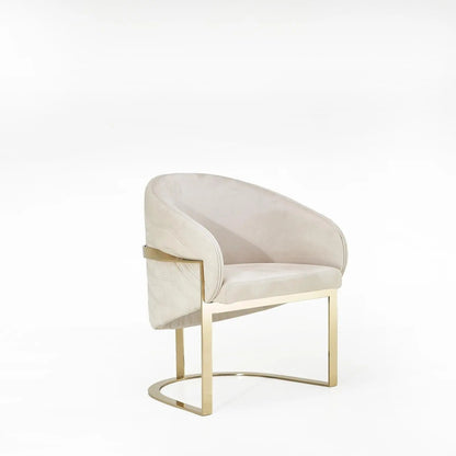 Florence Champagne Gold Classic Dining Chair