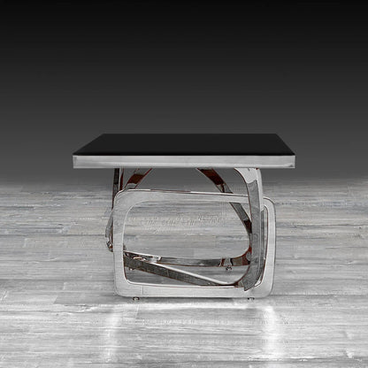 Flow Silver End Tables | Sleek and Stylish Set