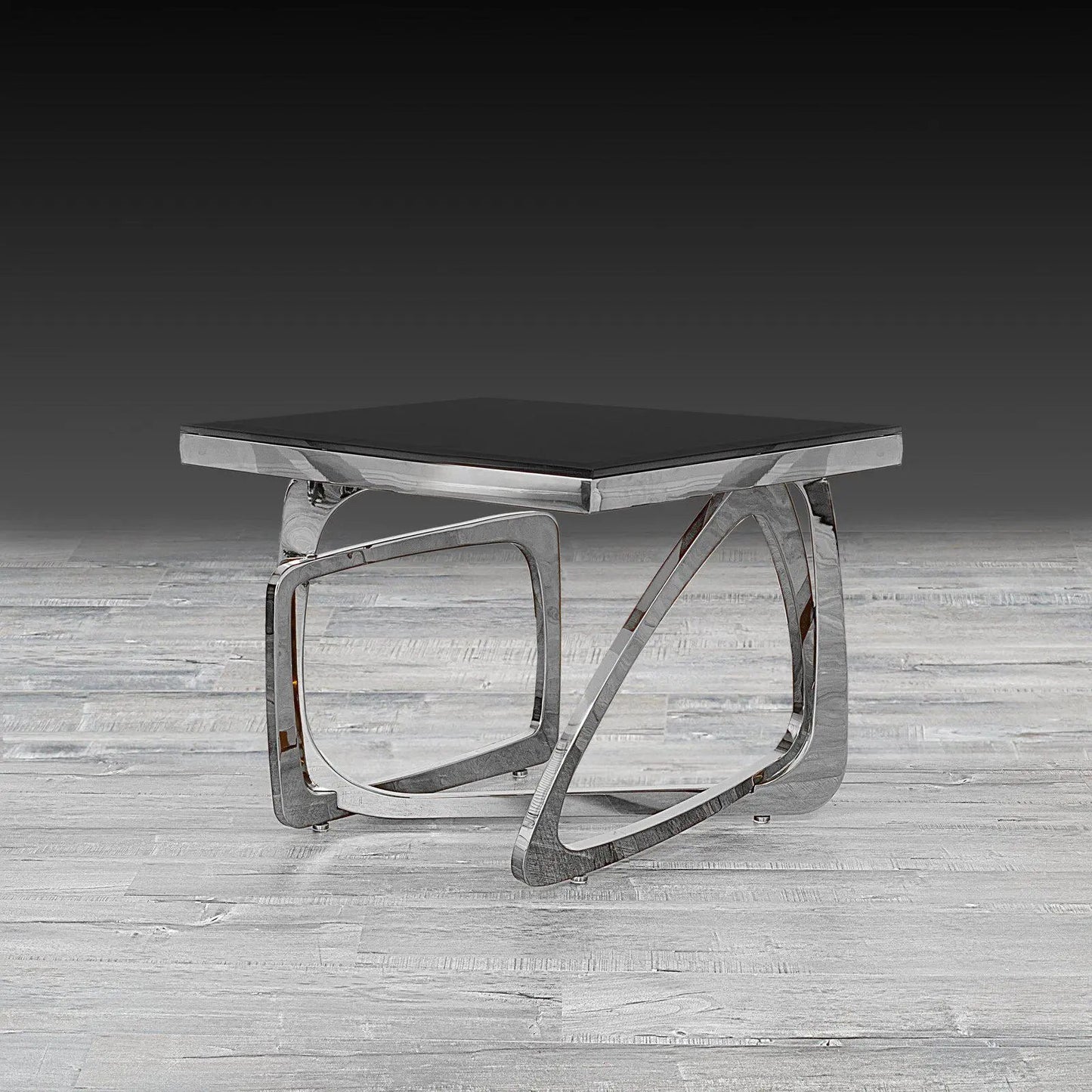 Flow Silver End Tables | Sleek and Stylish Set