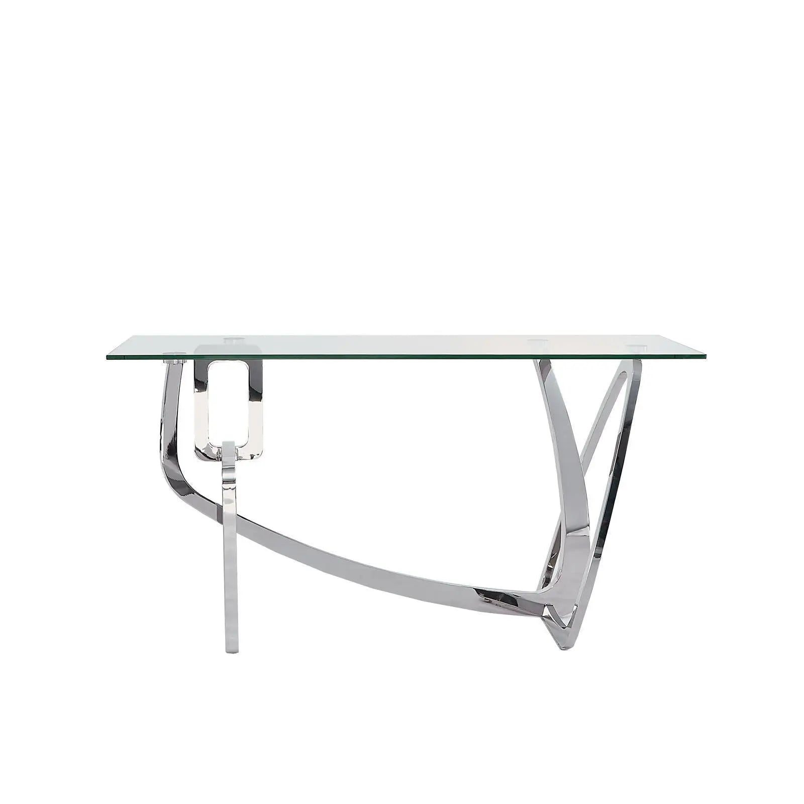 Flow Silver Console Table