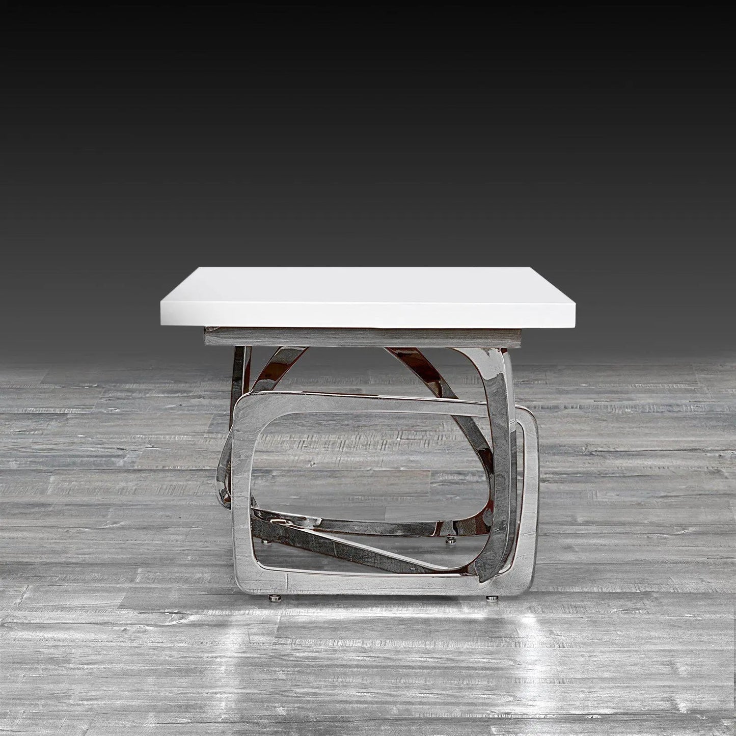 Flow Silver End Tables | Sleek and Stylish Set