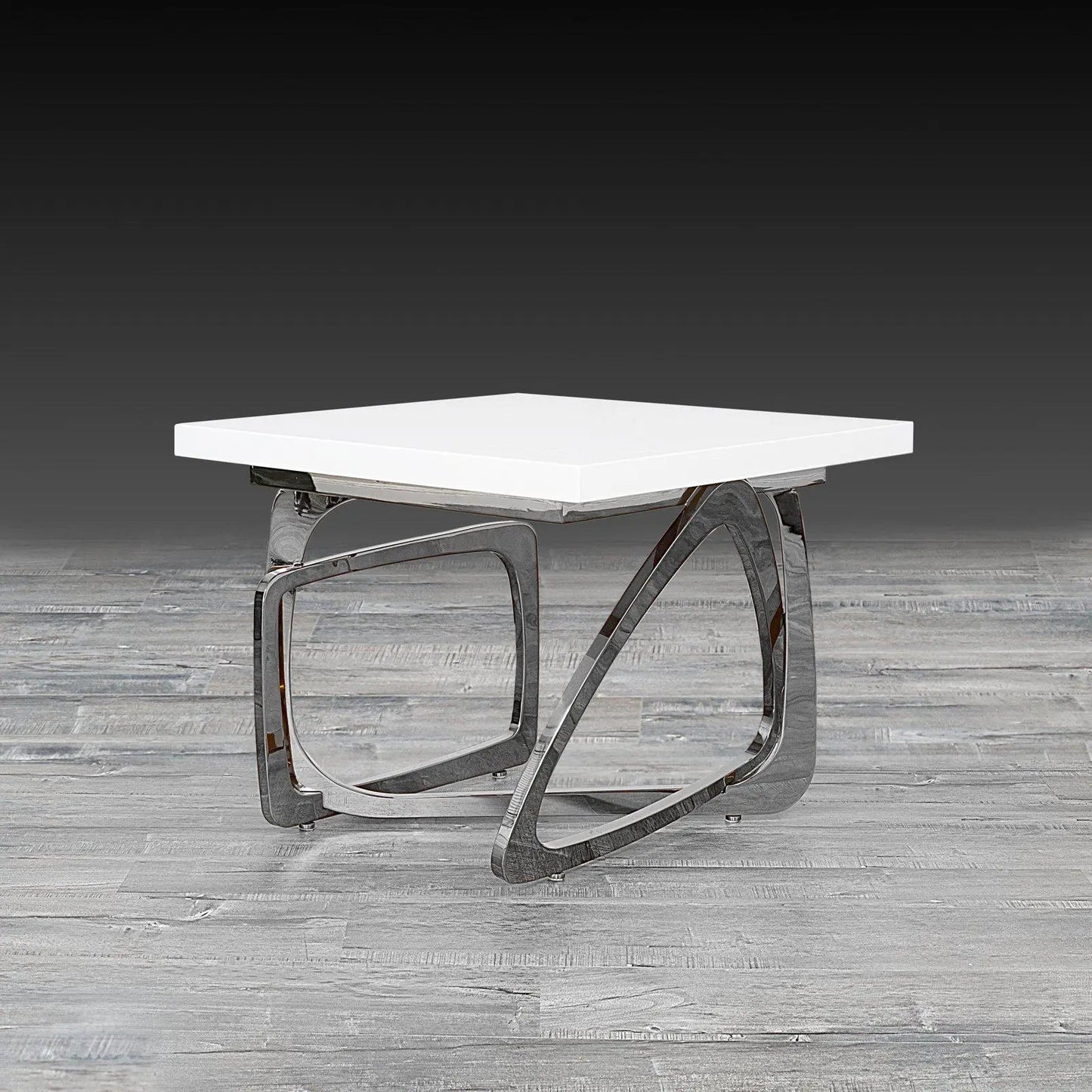 Flow Silver End Tables | Sleek and Stylish Set