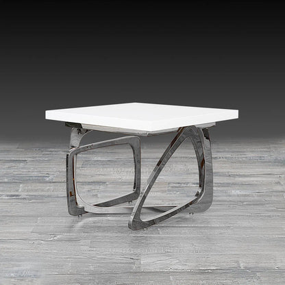 Flow Silver End Tables | Sleek and Stylish Set