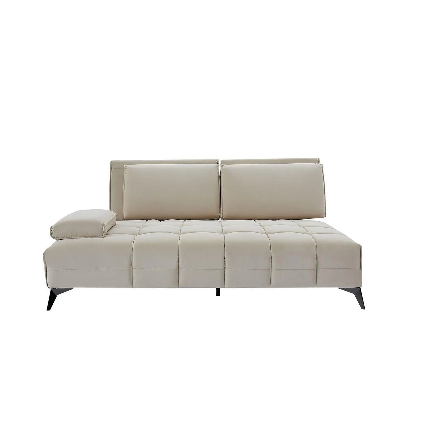 Francesco LAF Sofa Chaise Sectional – Black Base Edition