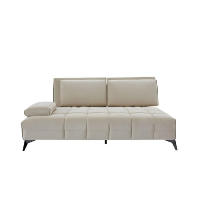 Francesco LAF Sofa Chaise Sectional – Black Base Edition