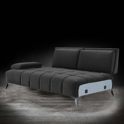 Francesco LAF Sofa Chaise Sectional – Black Base Edition