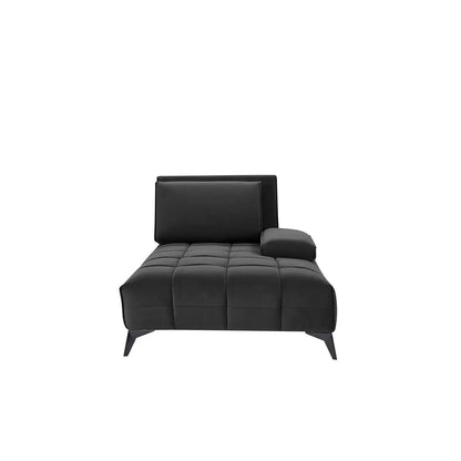 Francesco LAF Sofa Chaise Sectional – Black Base Edition