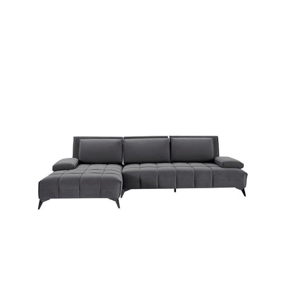 Francesco Bl Right Sofa Chaise Dgr Sectional