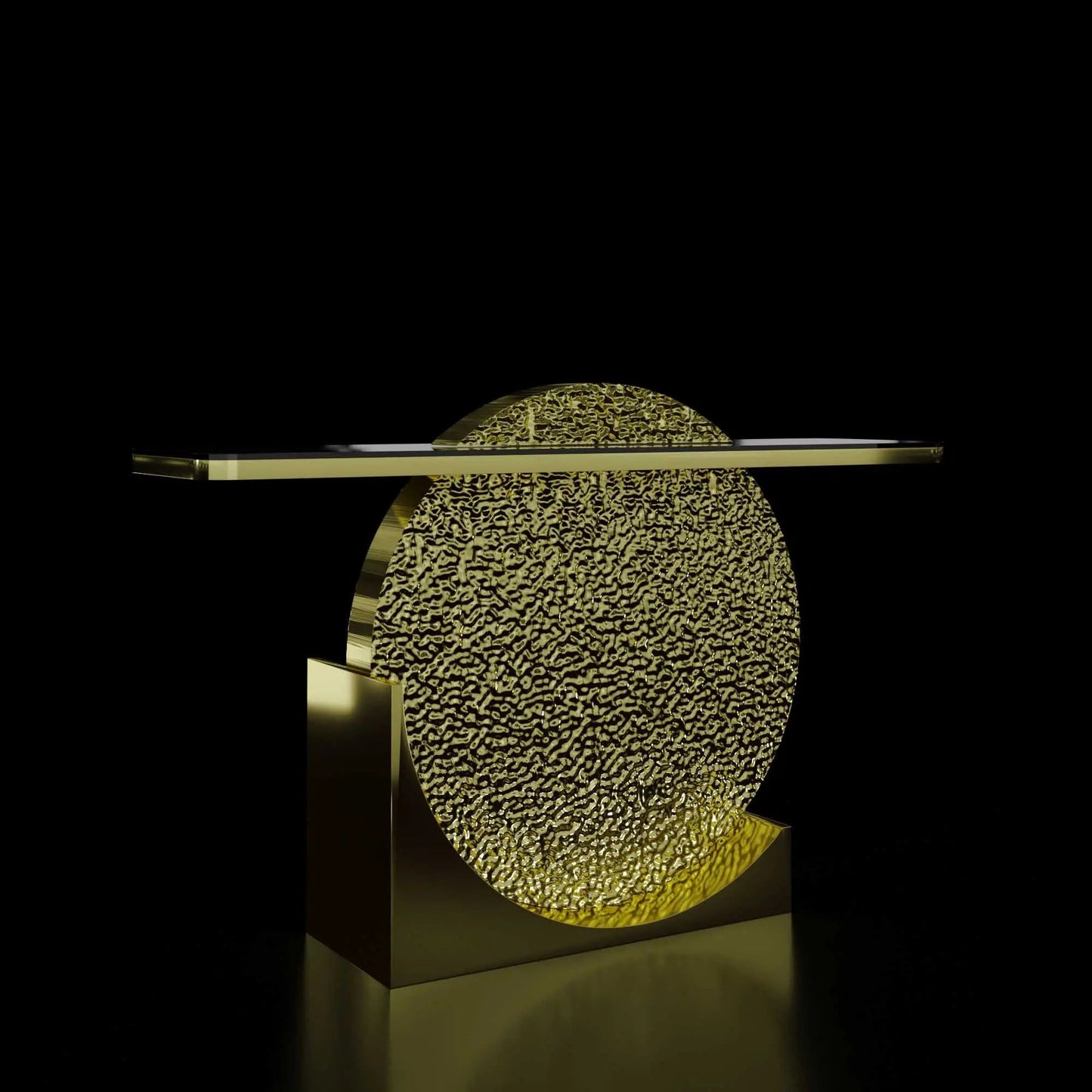 Genoa Gold Console Table Roberto Grassie RG