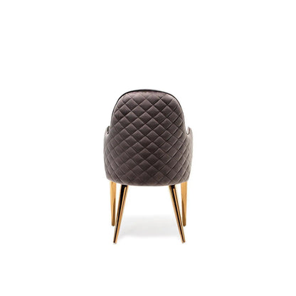 Gia Rose Gold Chic Dining Chair