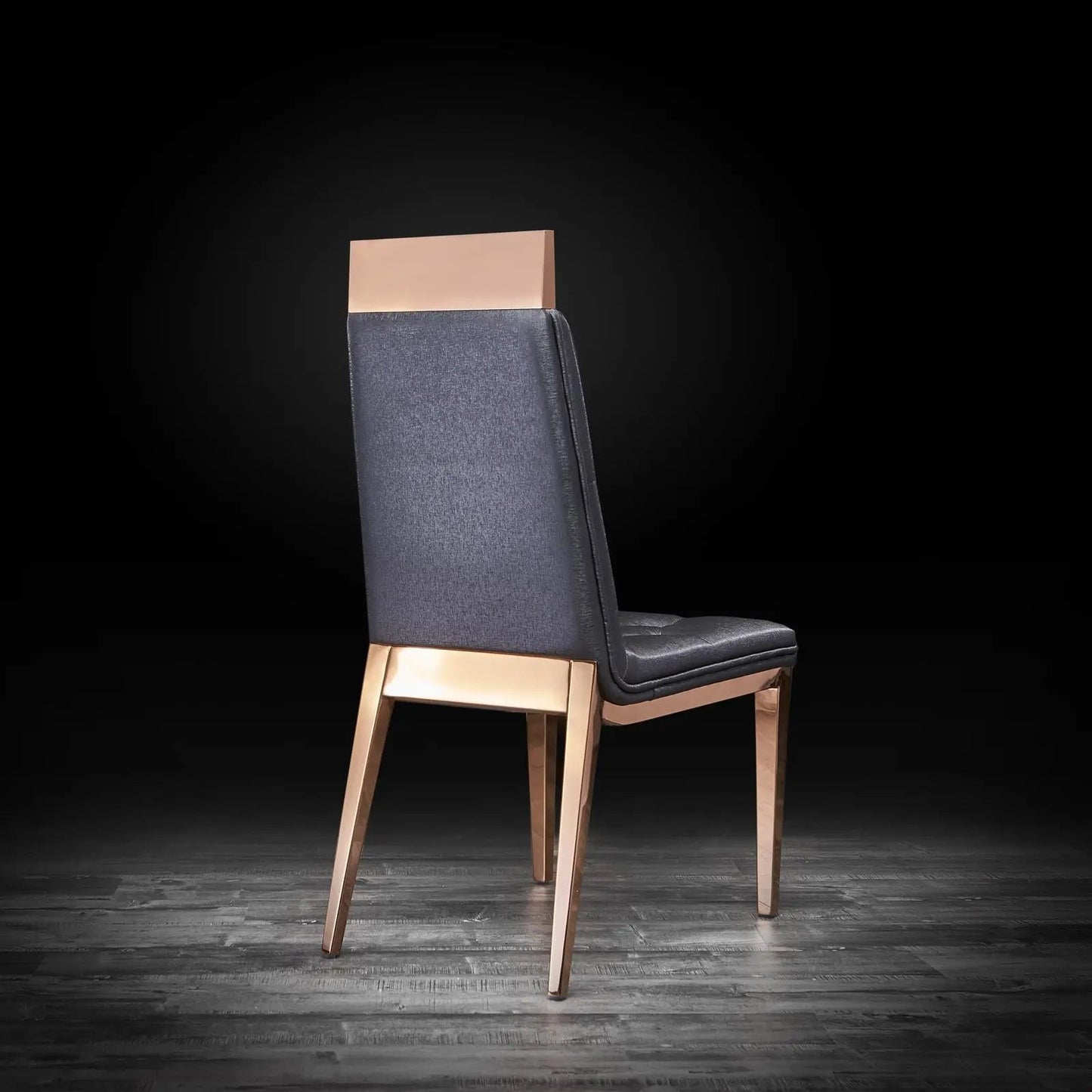 Gianna Rose Gold Stylish Dining Chair
