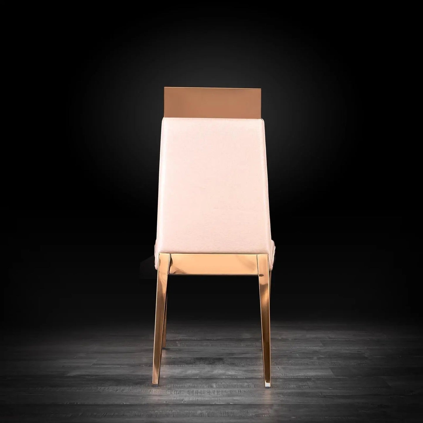 Gianna Rose Gold Stylish Dining Chair