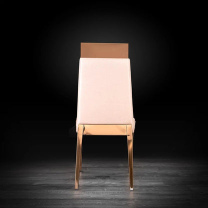 Gianna Rose Gold Stylish Dining Chair