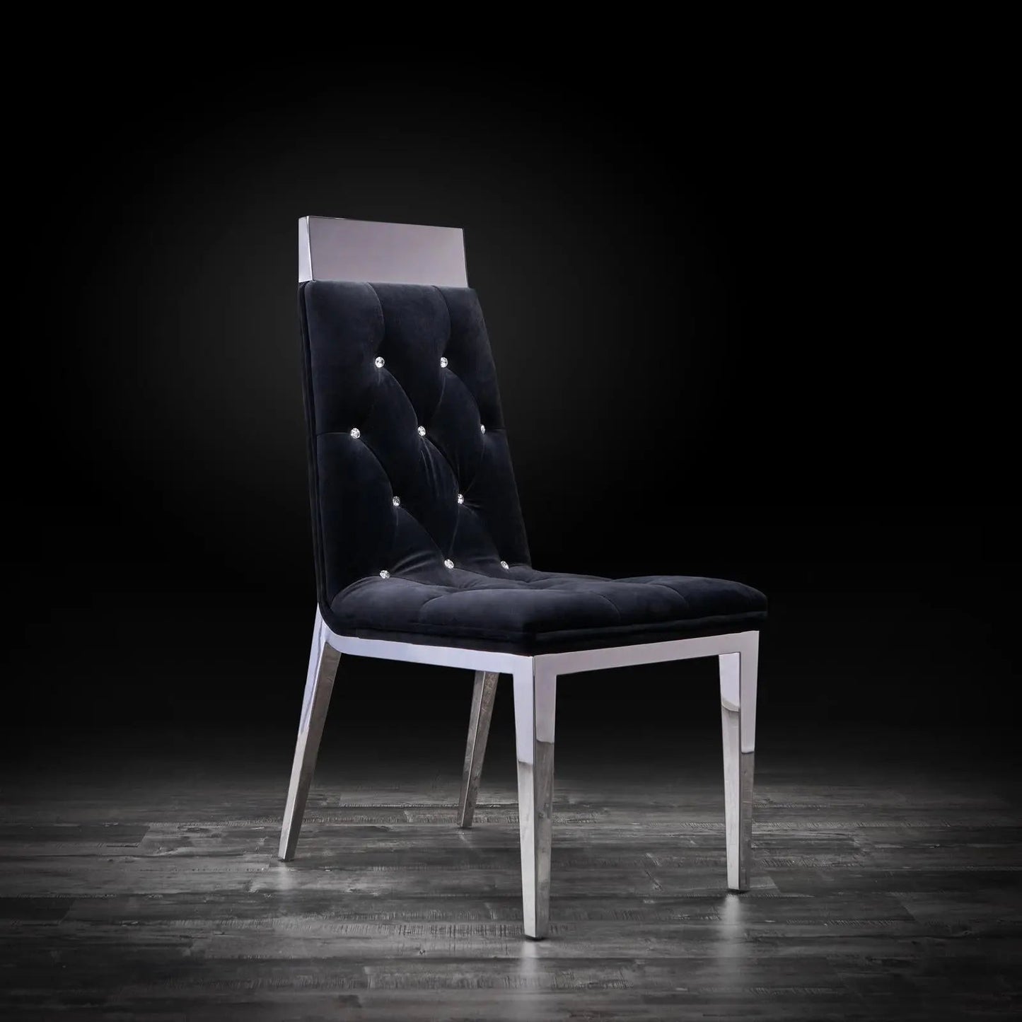 Gianna Silver Modern Dining Chair