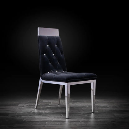 Gianna Silver Modern Dining Chair