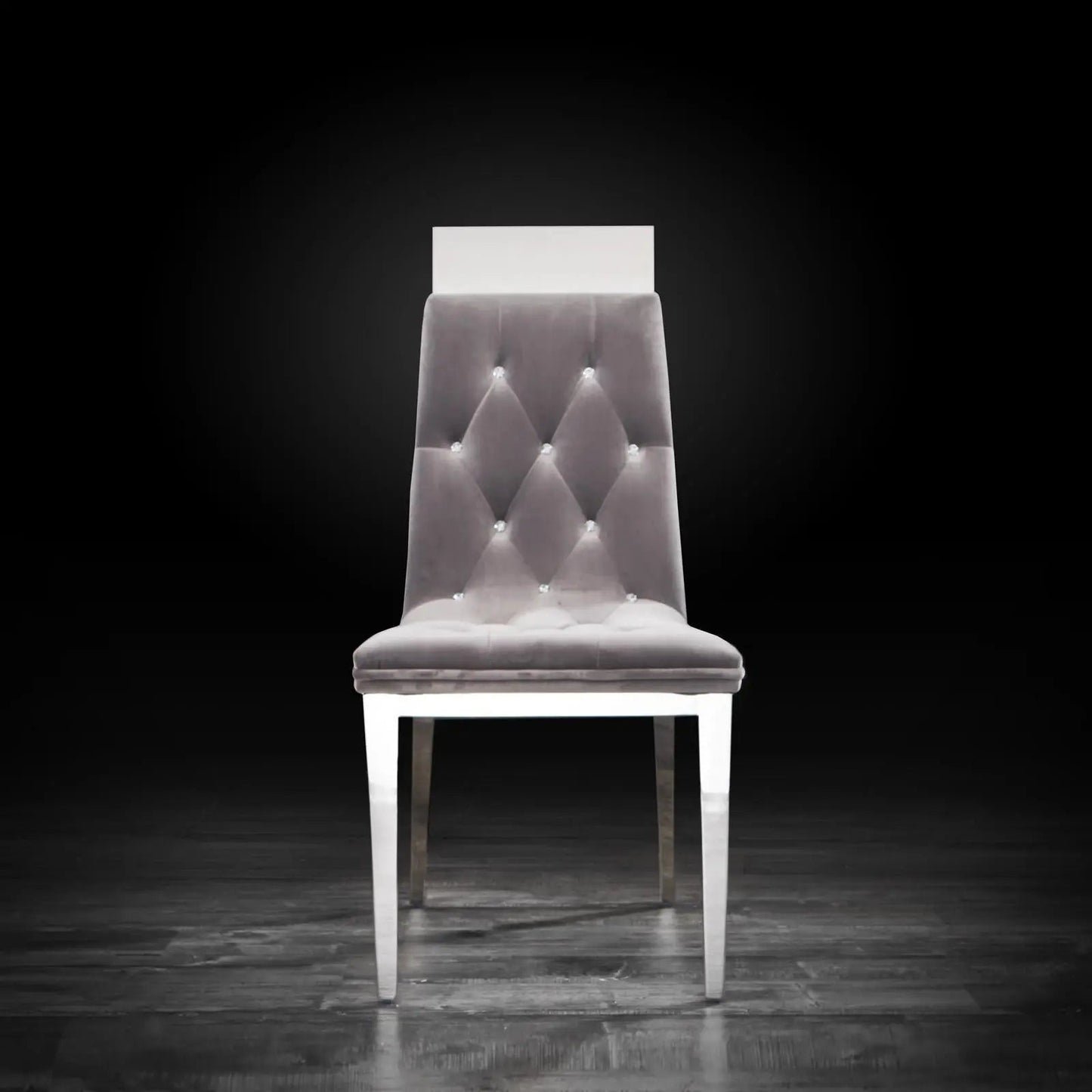 Gianna Silver Modern Dining Chair
