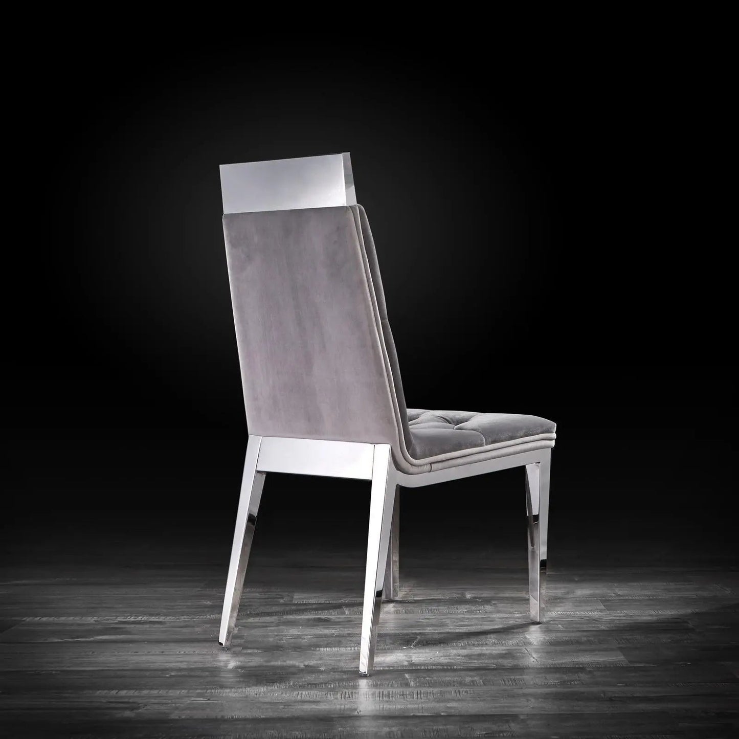 Gianna Silver Modern Dining Chair