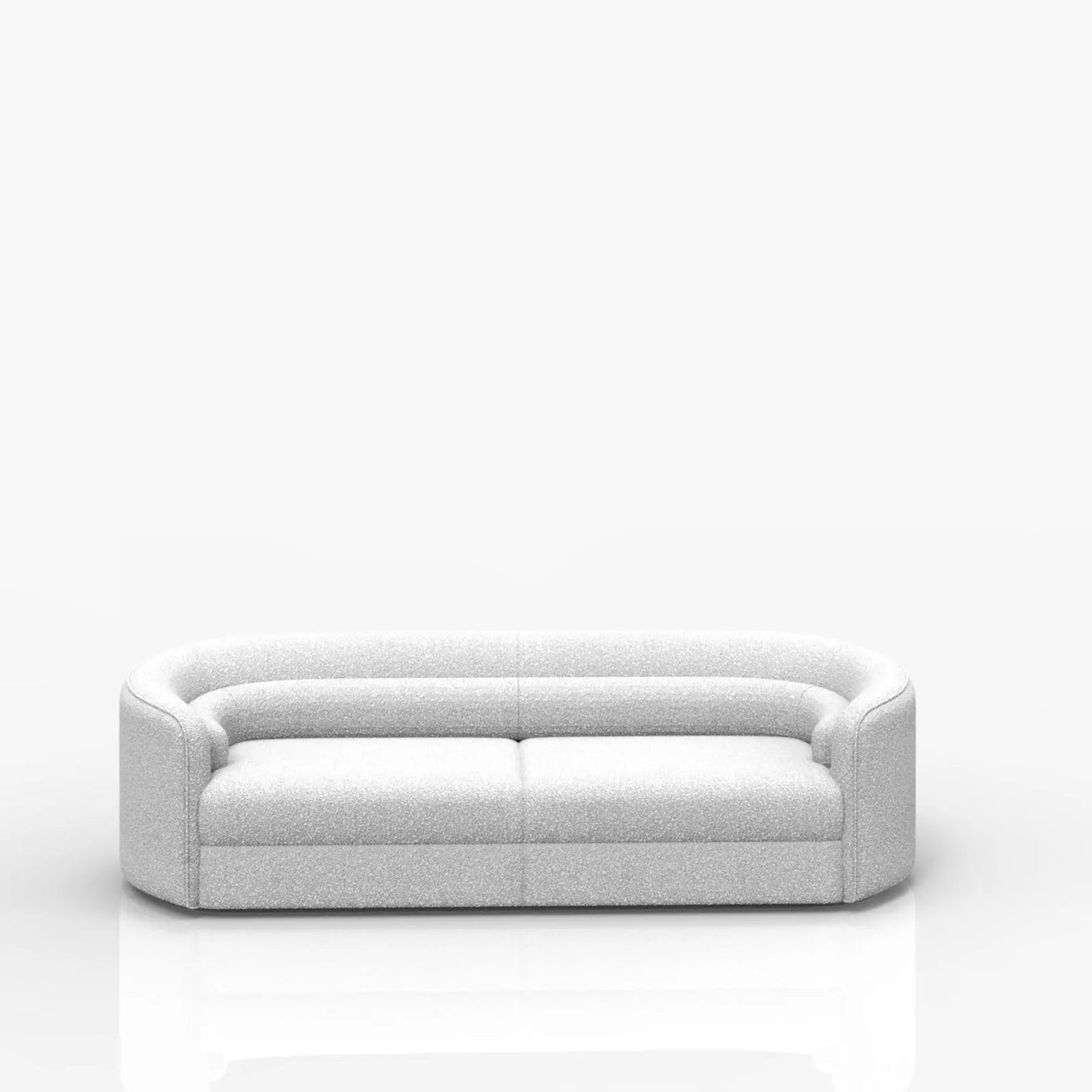 Giovanni White Sofa Set