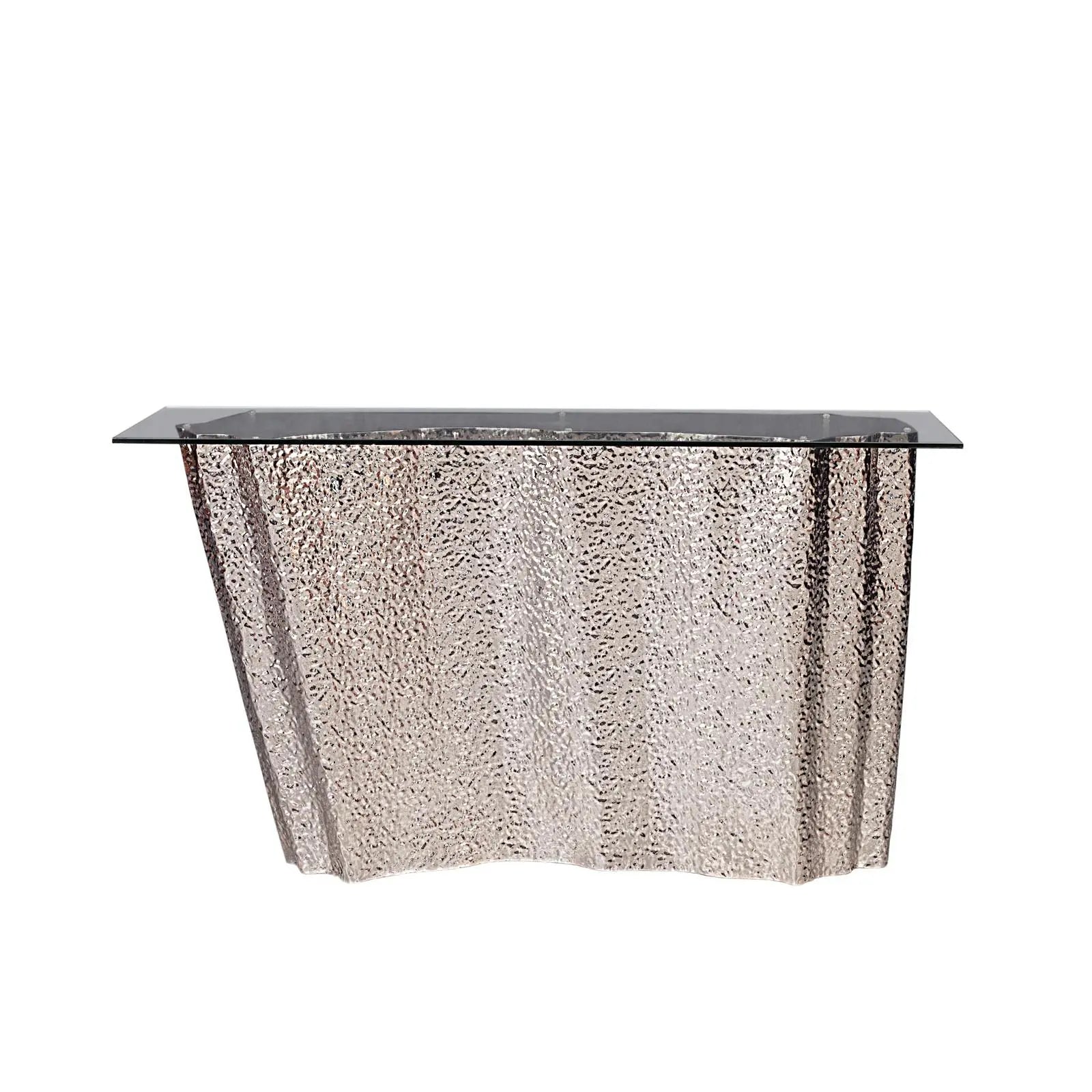 Glacier Silver Console Table RG