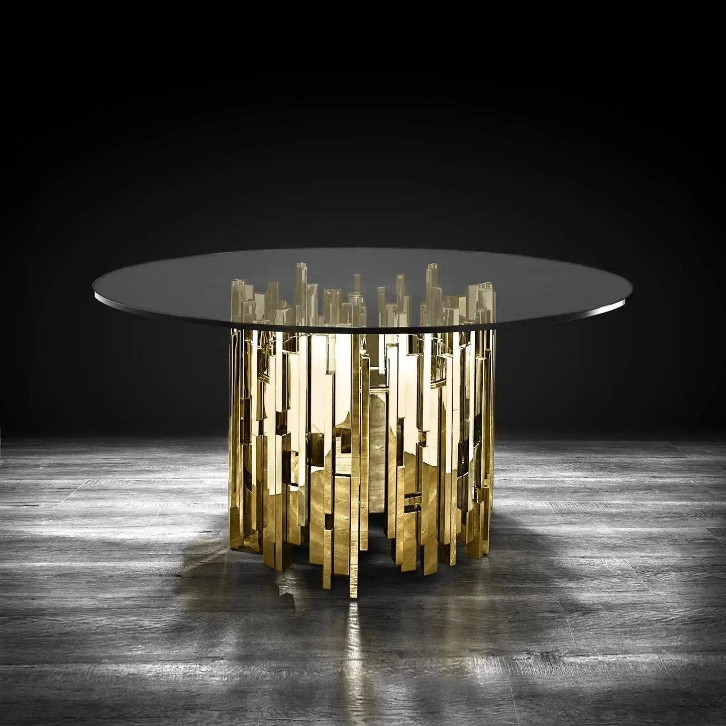 Illusion Round Dining Table