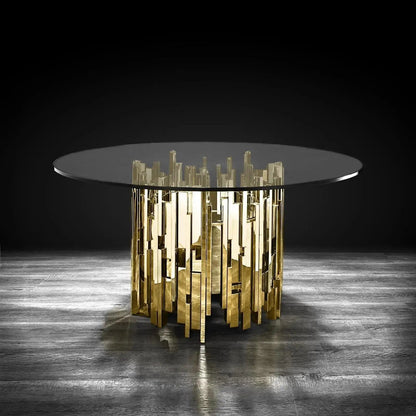 Illusion Round Dining Table