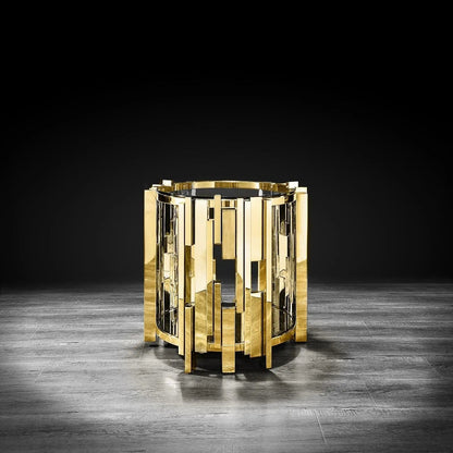 Illusion Round End Tables | Sleek & Contemporary