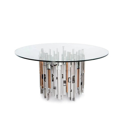 Illusion Round Dining Table