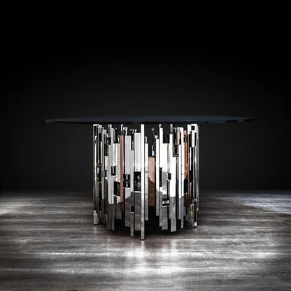 Illusion Round Dining Table