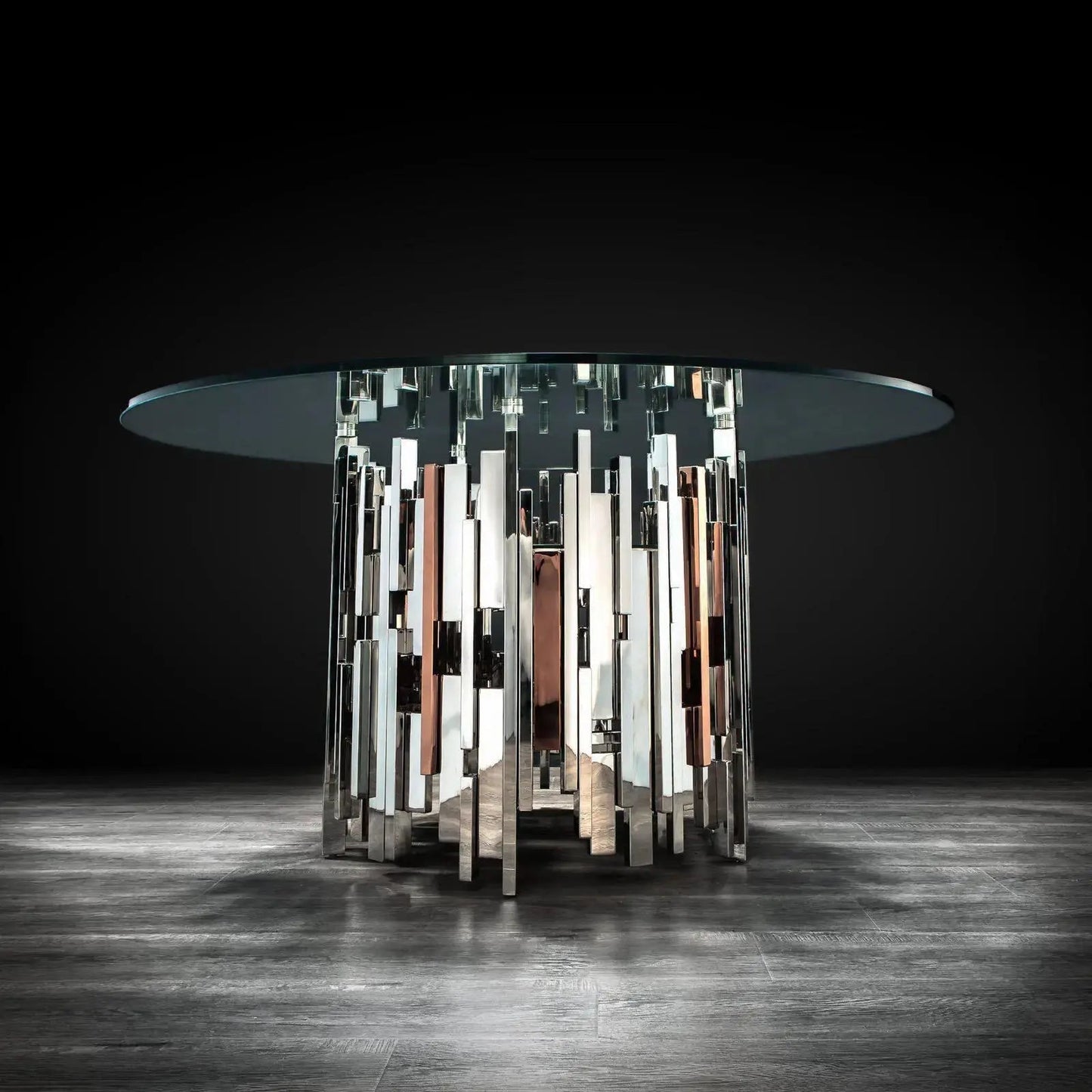 Illusion Round Dining Table