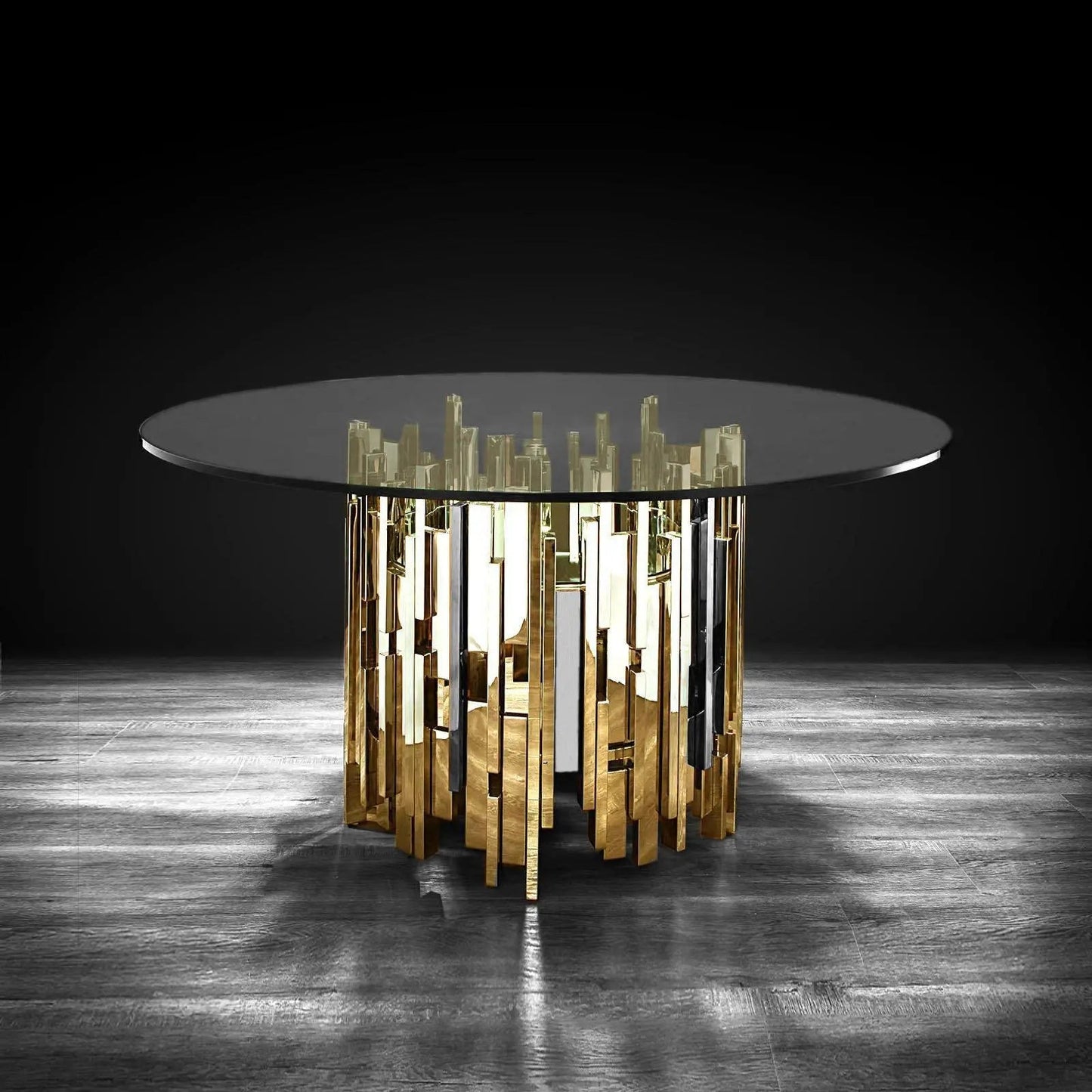 Illusion Round Dining Table