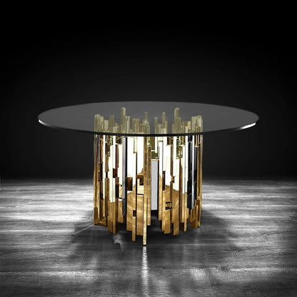 Illusion Round Dining Table