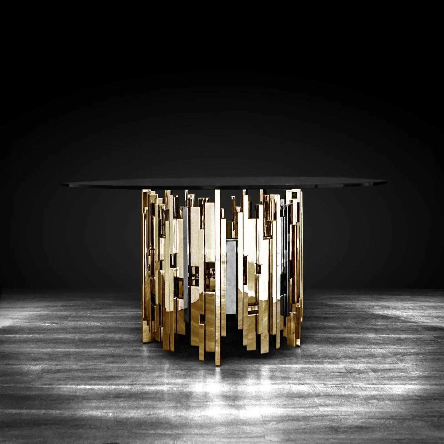 Illusion Round End Tables | Sleek & Contemporary