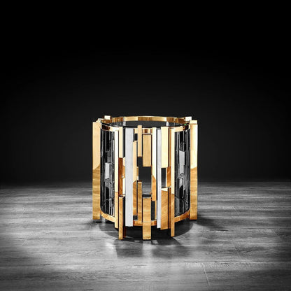 Illusion Round End Tables | Sleek & Contemporary