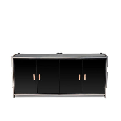 Illusion Buffet in Silver Finish