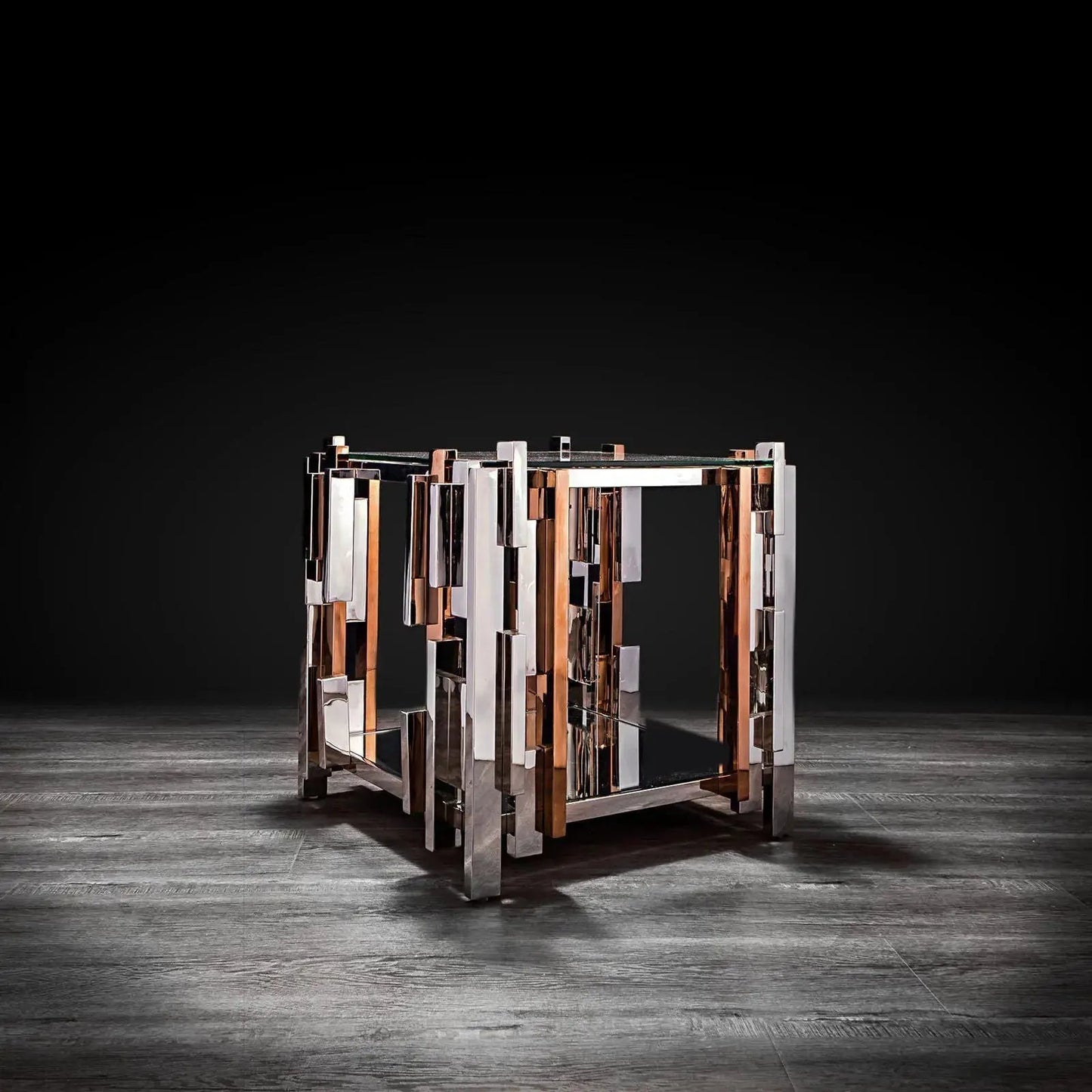 Illusion Square End Tables | Stylish Modern Design