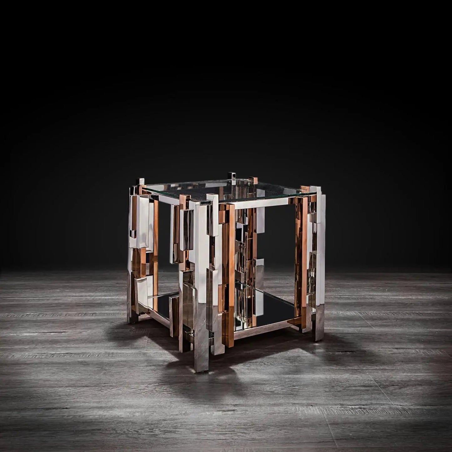 Illusion Square End Tables | Stylish Modern Design
