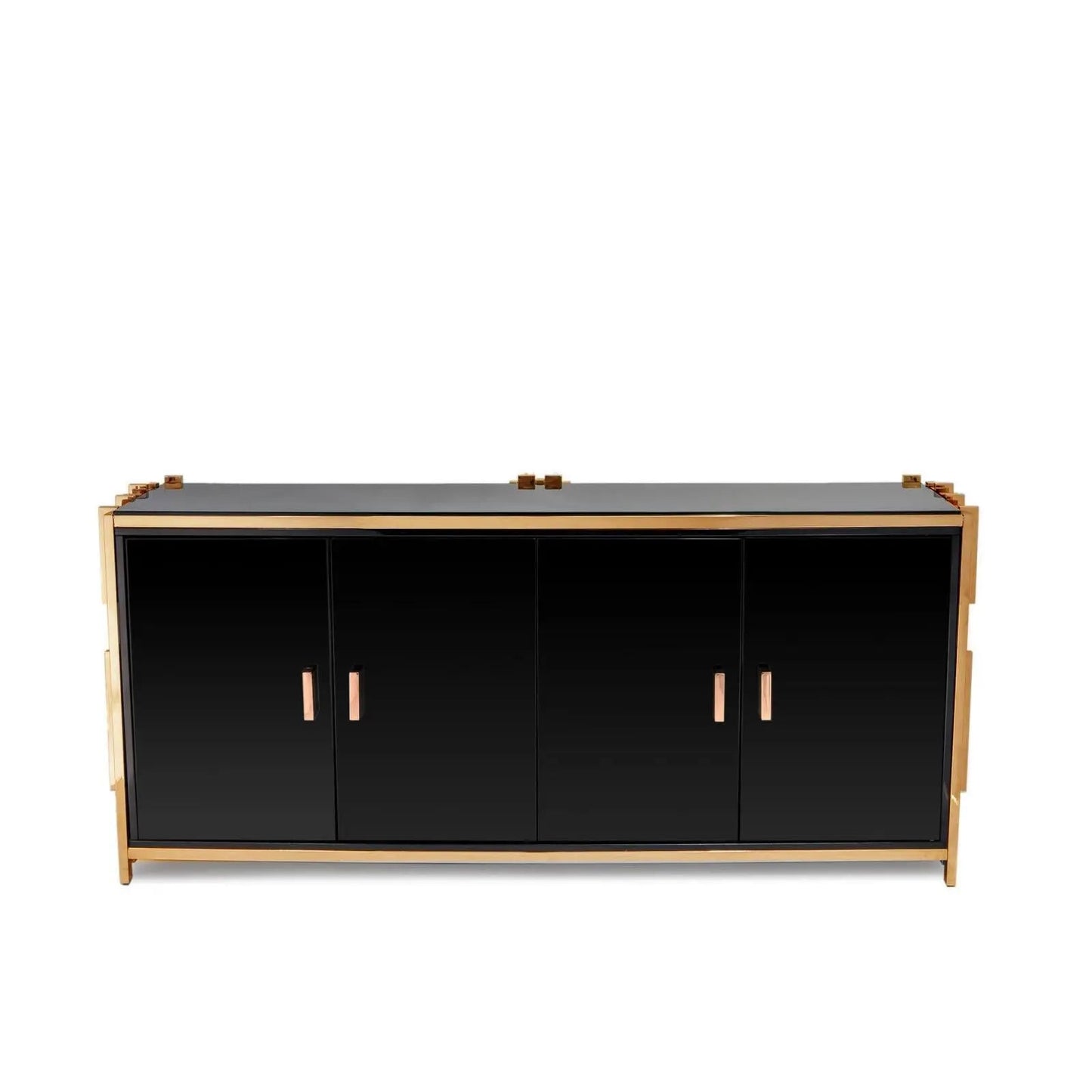 Illusion Buffet with Titanium Gold Trim