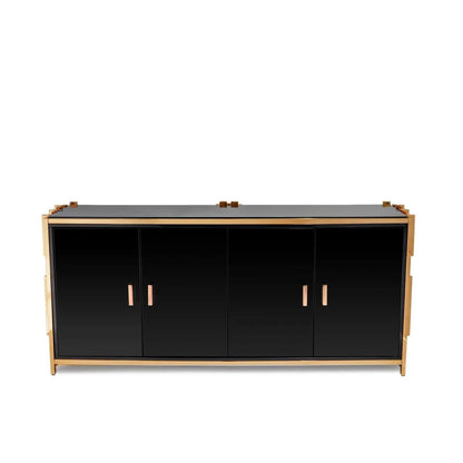 Illusion Buffet with Titanium Gold Trim