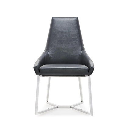 Lorensia Black Polished Stainless Steel Base Ax