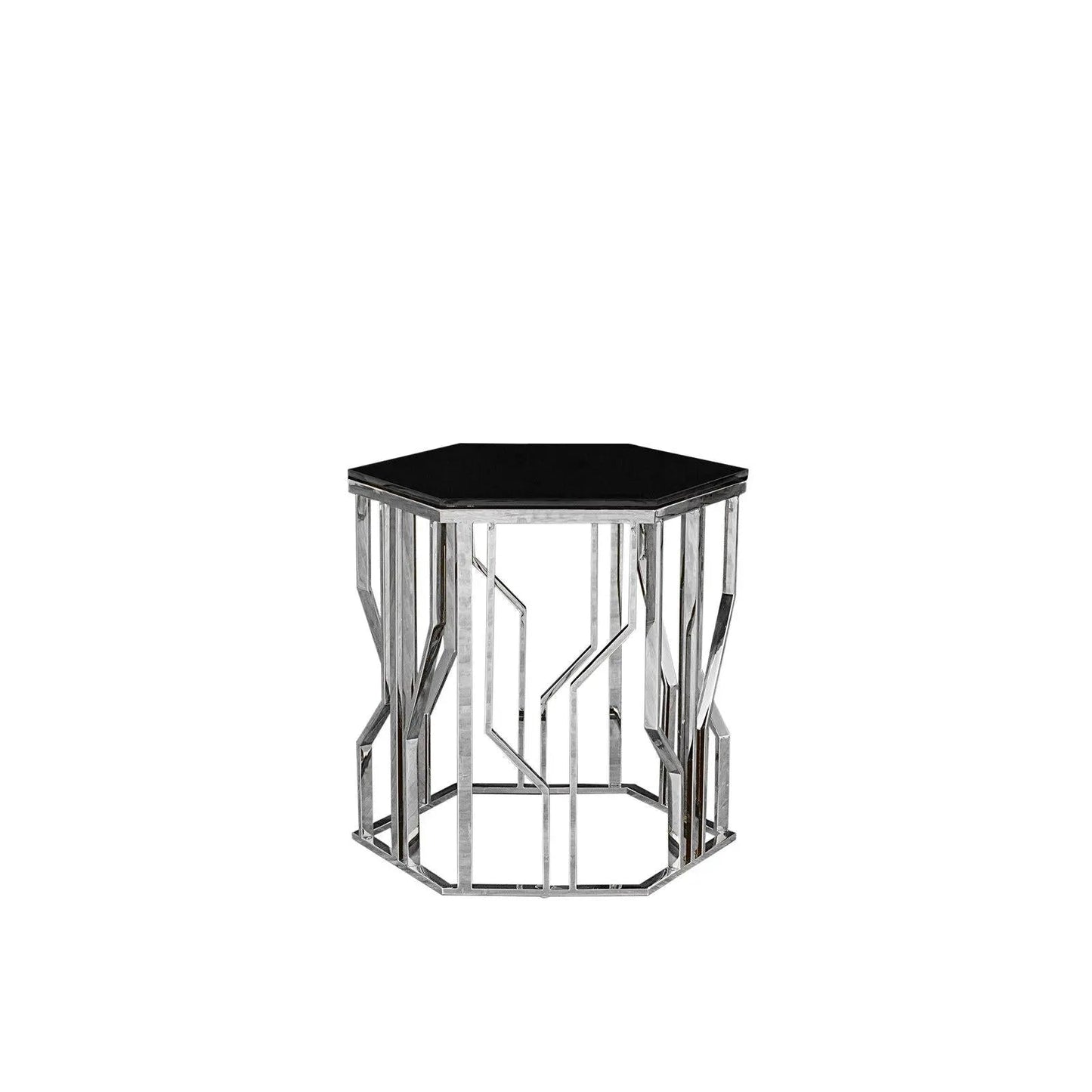 Lorensia Silver End Table RG