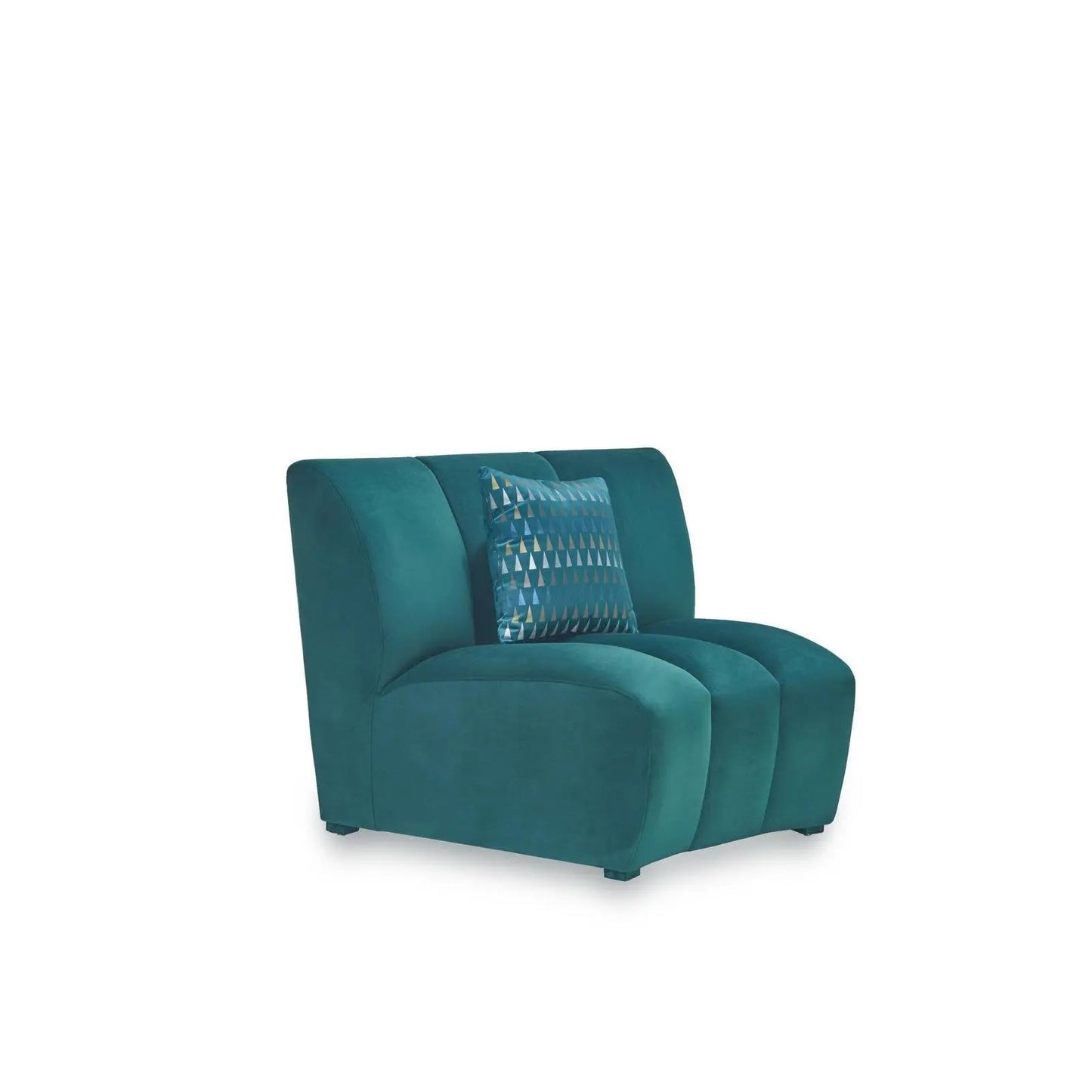 Lotus Modular Sectional – Deep Dark Green