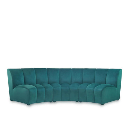 Lotus Modular Sectional – Deep Dark Green