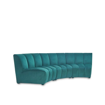 Lotus Modular Sectional – Deep Dark Green