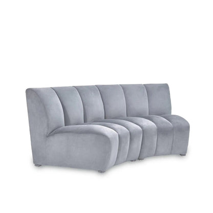 Lotus Modular Sectional | Light Gray Finish